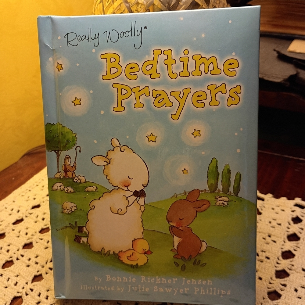 DAYSPRING, Bed Time Prayers, Children's Hardcover Book,Quilted, NWT